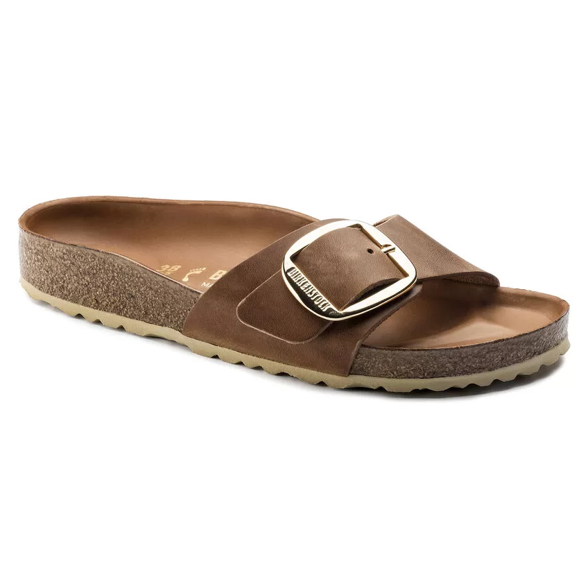 BIRKENSTOCK – MADRID BIG BUCKLE COGNAC