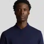 LYLE AND SCOTT - FELPA TONAL EAGLE CREW NECK SWEATSHIRT - Thumbnail Image 2