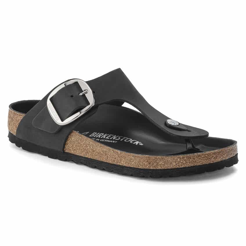 BIRKENSTOCK – GIZEH BIG BUCKLE BLACK