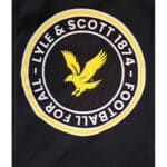 LYLE AND SCOTT - T-SHIRT FOOTBALL FOR ALL BLACK - Thumbnail Image 2