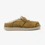 SATORISAN - UWABAKI CLOG STRAP MID BROWN - Thumbnail Image 1