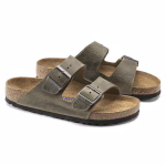 BIRKENSTOCK - ARIZONA FADED KHAKI - Thumbnail Image 2