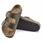 BIRKENSTOCK - ARIZONA FADED KHAKI - Thumbnail Image 4