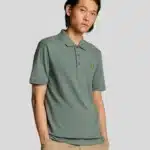 LYLE AND SCOTT - PLAIN POLO SHIRT - Thumbnail Image 2