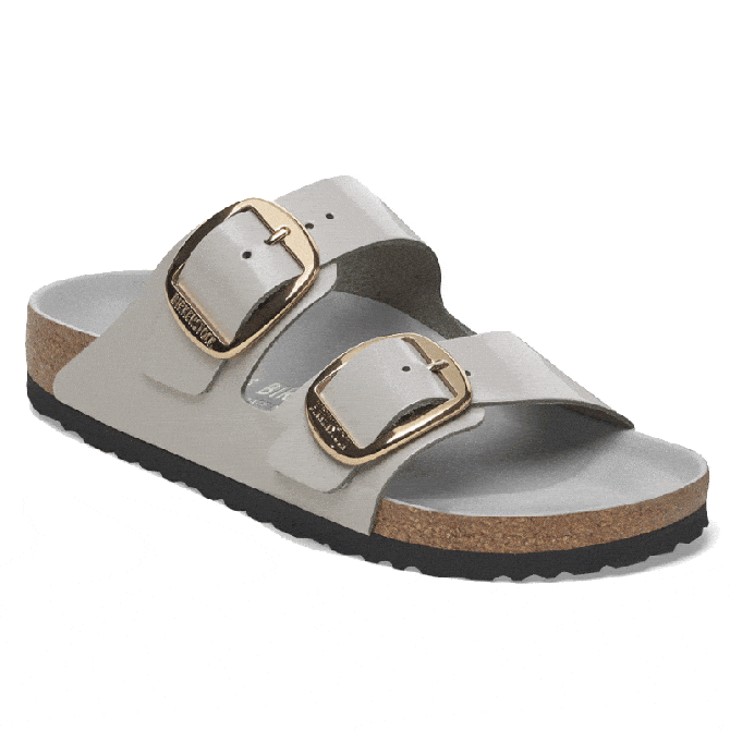 BIRKENSTOCK – ARIZONA BIG BUCKLE HIGH-SHINE STONE COIN