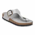 BIRKENSTOCK - GIZEH BIG BUCKLE HIGH-SHINE STONE COIN - Thumbnail Image 1