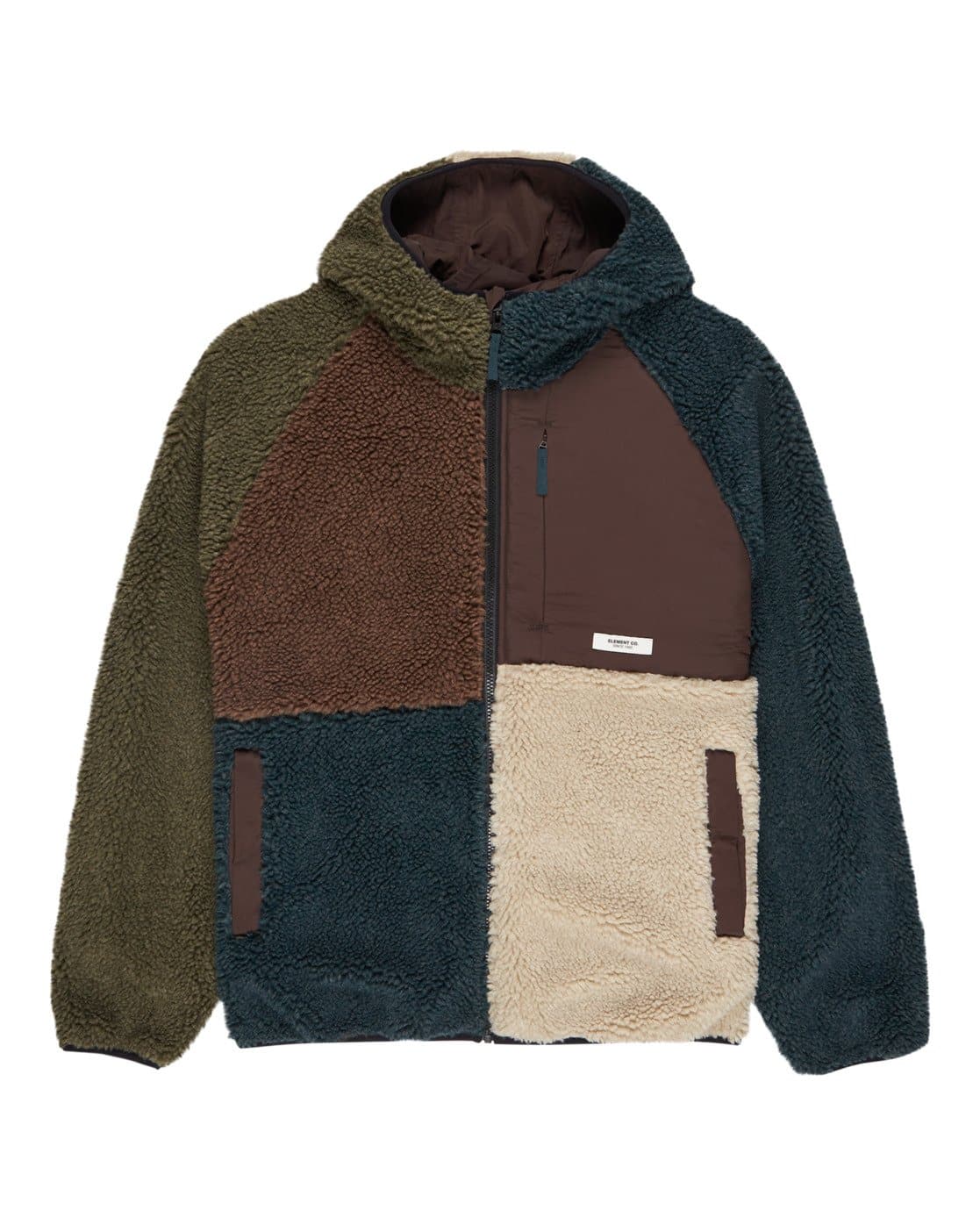 ELEMENT – GIACCA REVERSIBILE WOLFE SHERPA