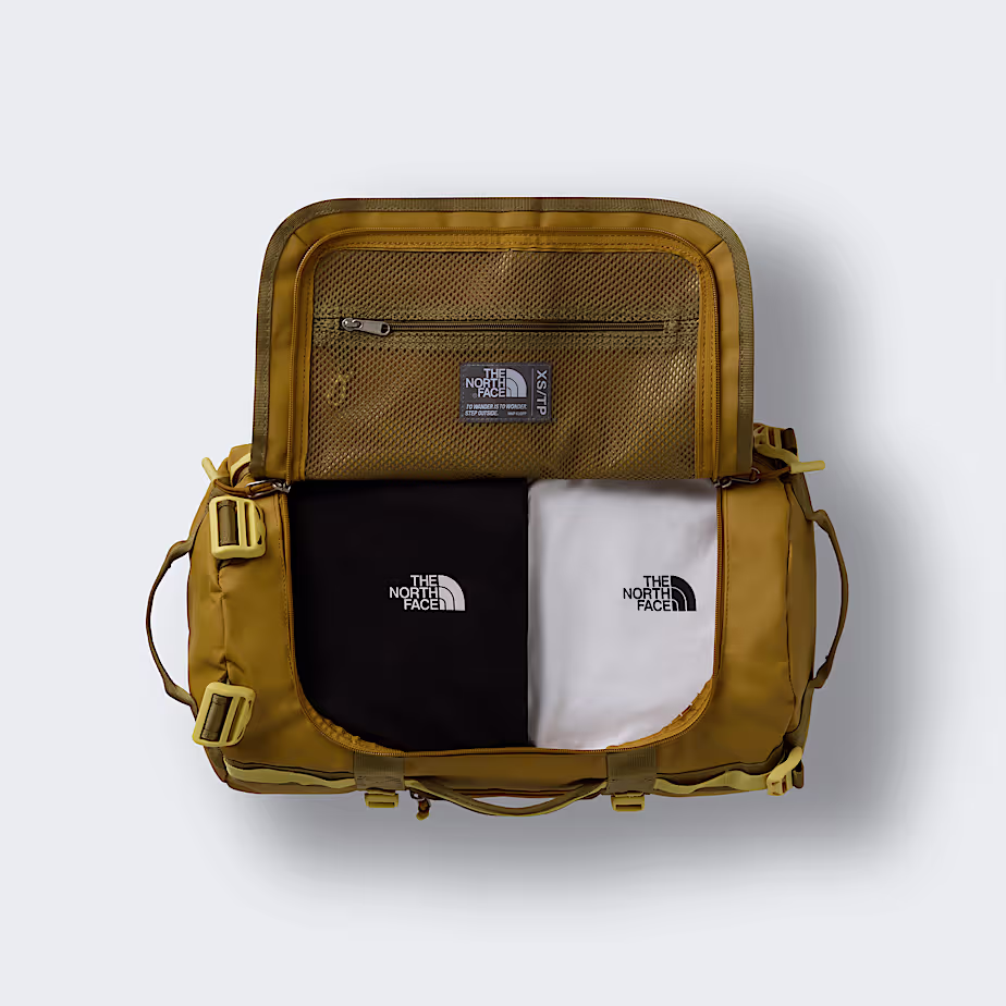 THE NORTH FACE - DUFFEL BASE CAMP XS GOLDEN TAN/CEDAR - immagine 5