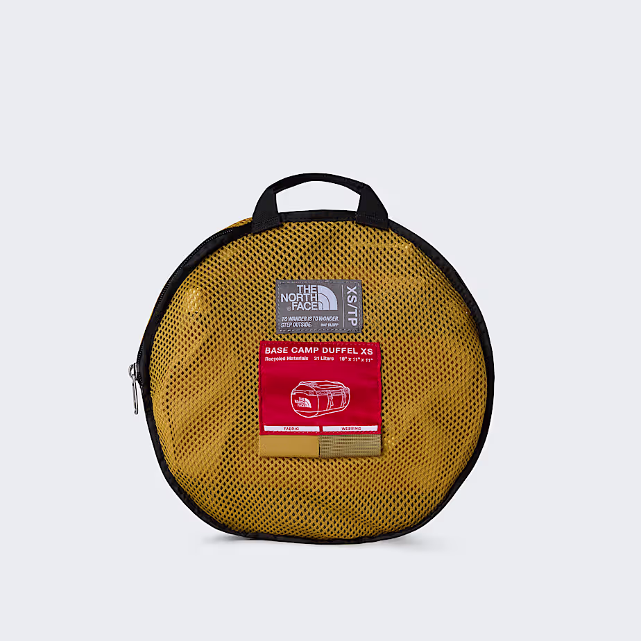 THE NORTH FACE - DUFFEL BASE CAMP XS GOLDEN TAN/CEDAR - immagine 3