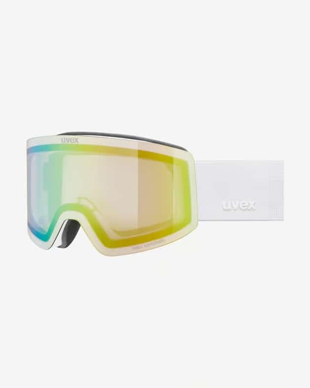 UVEX – MASCHERA SCI PROVOQUE WHITE/MIRROR GREEN