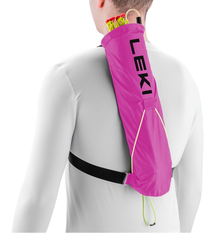 LEKI - TRAIL RUN QUIVER NEONPINK