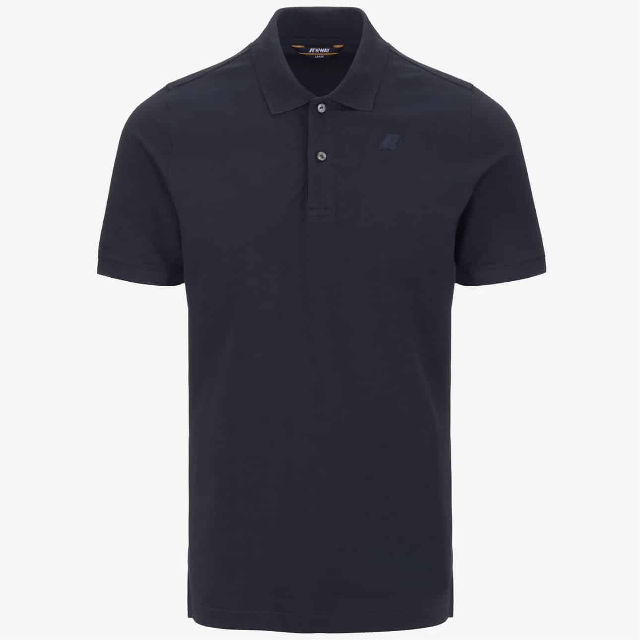 K-WAY – POLO AMEDEE PIQUE BLUE DEPTH
