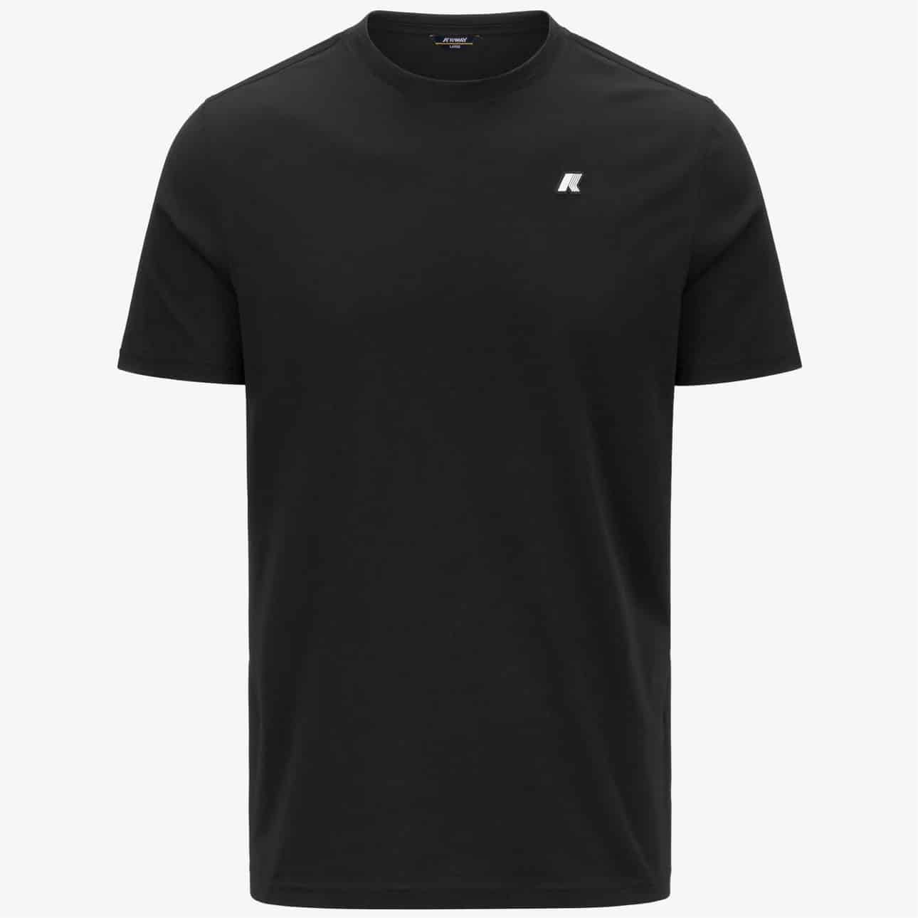 K-WAY – T-SHIRT ODOM JERSEY BLACK