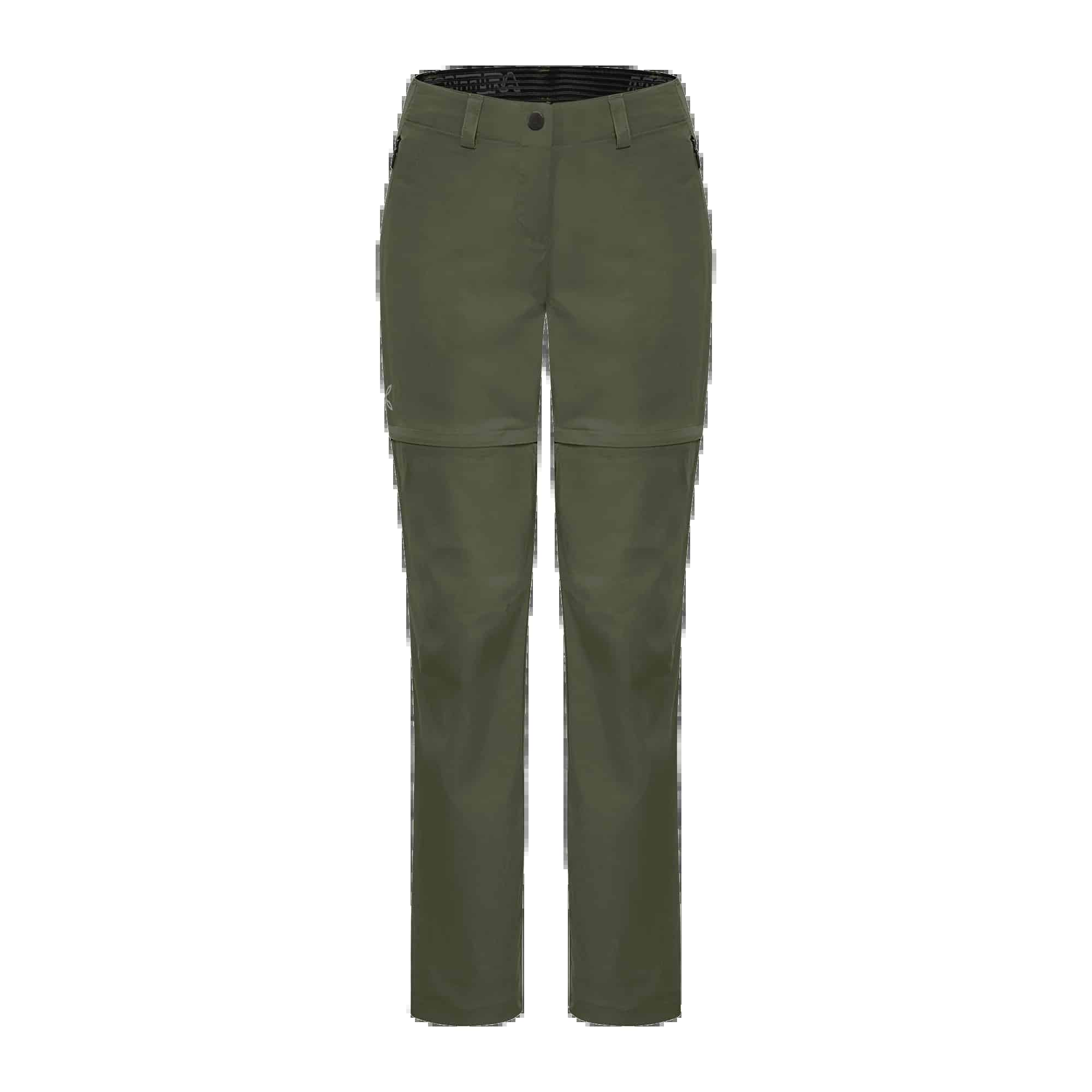 MONTURA – ROUTE ZIP OFF PANTS W VERDE SALVIA