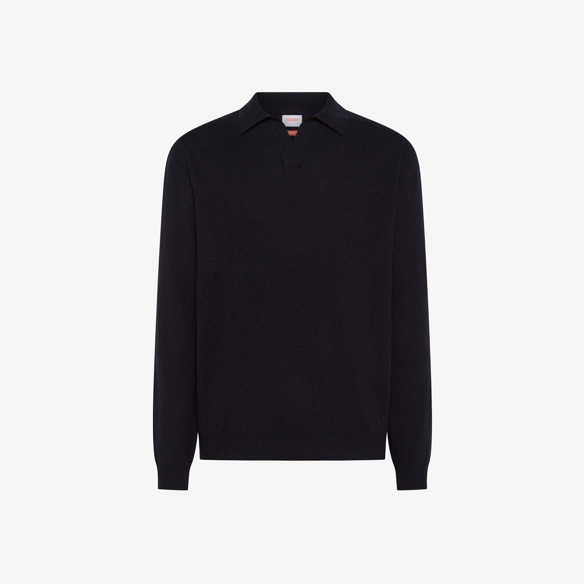 SUN68 – POLO IN LANA E CASHMERE L/S
