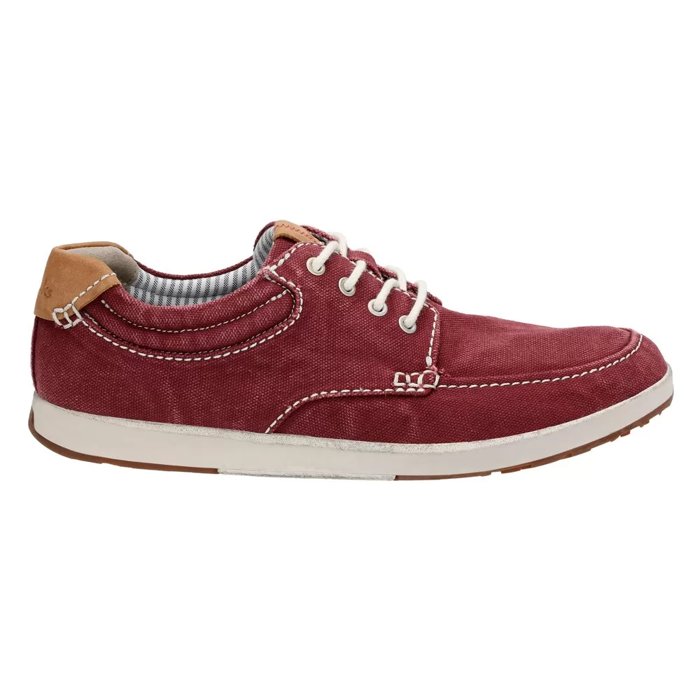 CLARKS – NORWIN VIBE BURGUNDY